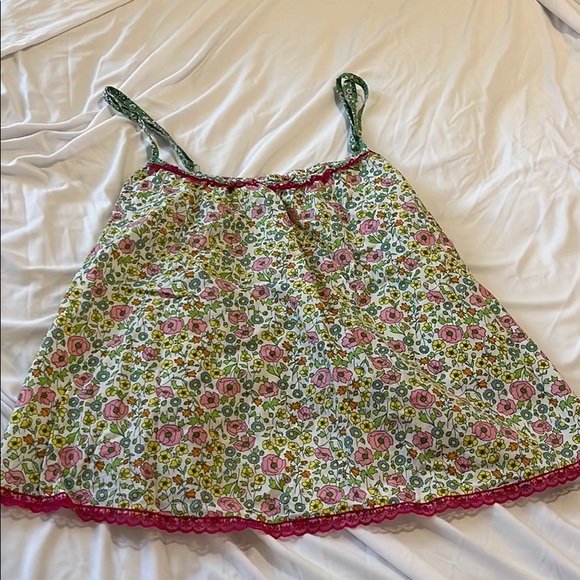 Floral flare top - Picture 1 of 7